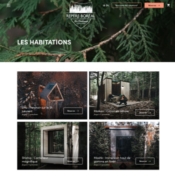 Site web repere boreal habitation