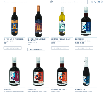 site web cageot boutique en ligne