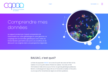 Site web copaq detail