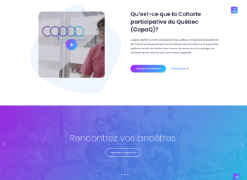 Site web copaq video