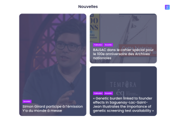 Site web copaq nouvelle