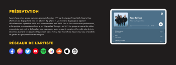 FBM artiste site web