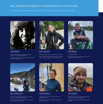 CREAE Equipe site web