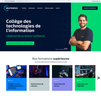 Multihexa bloc entête et programmes