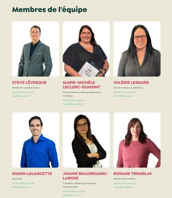 Equipe site web unicause