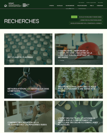 Chaire ctds recherche