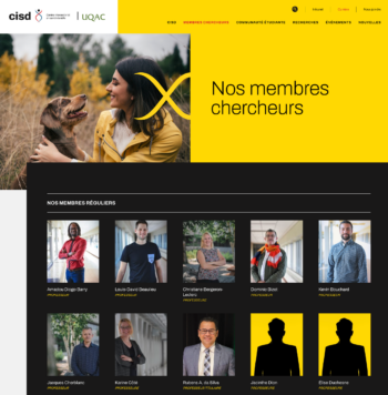 CISD Site Web bloc equipe