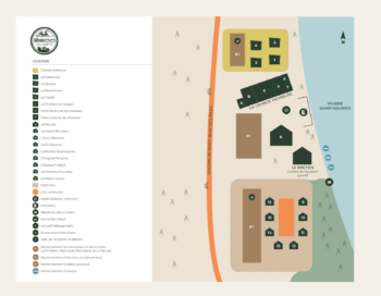 Carte interactive 2800 du parc